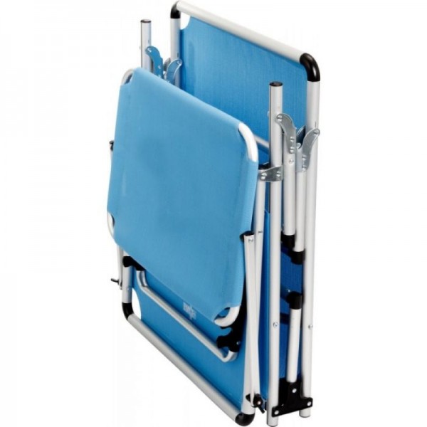 BRUNNER ležalnik s strehico MALIBU 0410011N.C30 sv moder