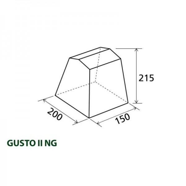 BRUNNER GUSTO NG II 200X150 0425996N.C25