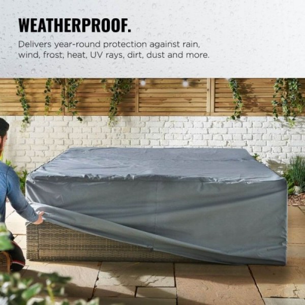 VonHaus Prevleka za vrtno pohištvo (V) 85 cm x (Š) 250 cm