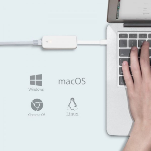 TP-LINK UE300C USB Type-C na RJ45 Ethernet Gigabit adapter TP-LINK UE300C USB Type-C na RJ45 Ethernet Gigabit adapter