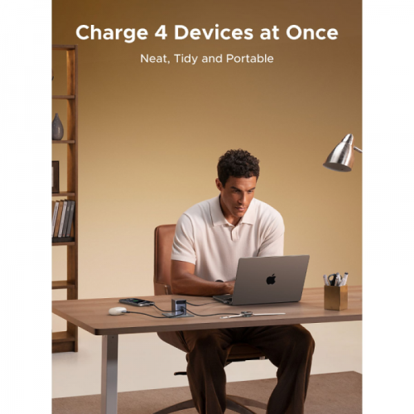 Ugreen Retractable 100W GaN USB-C polnilec
