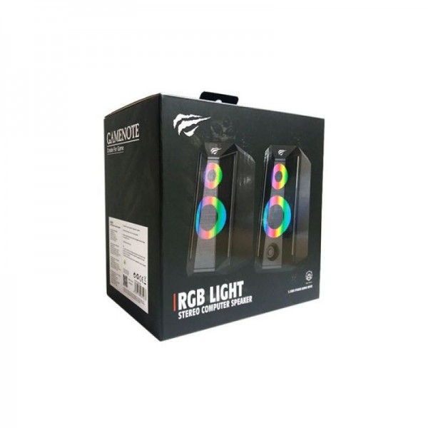HAVIT Gamenote računalniški zvočniki z LED osvetlitvijo SK202