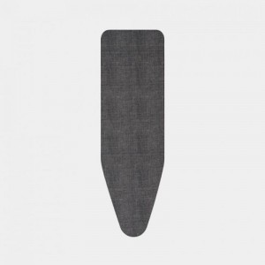 Brabantia 2mm prevleka in podloga za likalno desko B 124x38cm denim črna