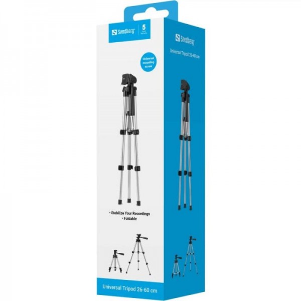 Sandberg Universal Tripod 26-60 cm univerzalni stativ Sandberg Universal Tripod 26-60 cm univerzalni stativ
