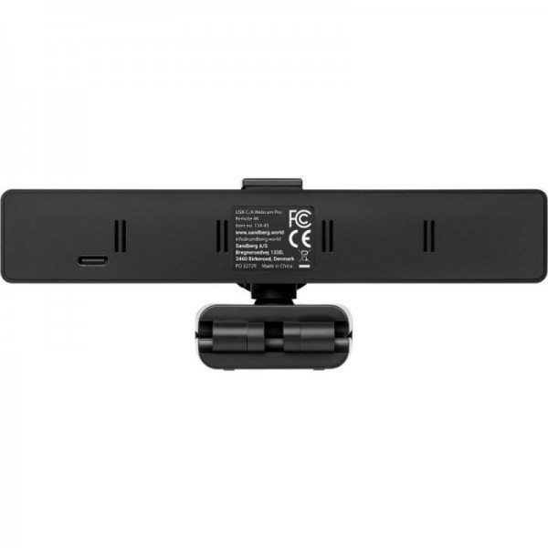Sandberg USB-C/A Webcam Pro Remote 4K spletna kamera in daljinec