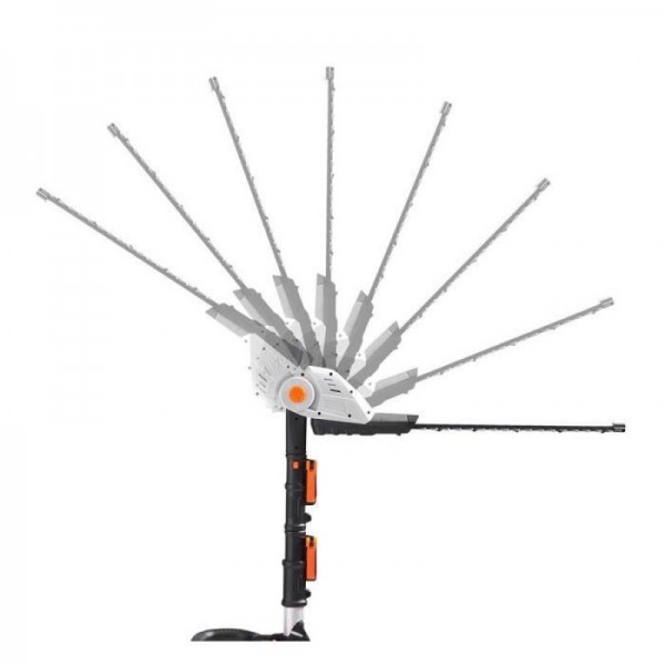 VonHaus akumulatorske teleskopske škarje za grmičevje G-Series