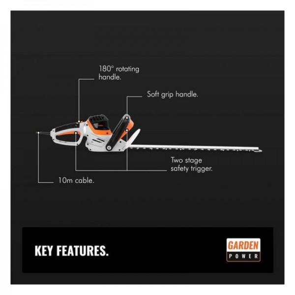 VonHaus električne škarje za grmičevje 710W