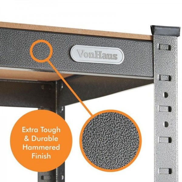 VonHaus Extra Wide 1.8m 5 polični regal