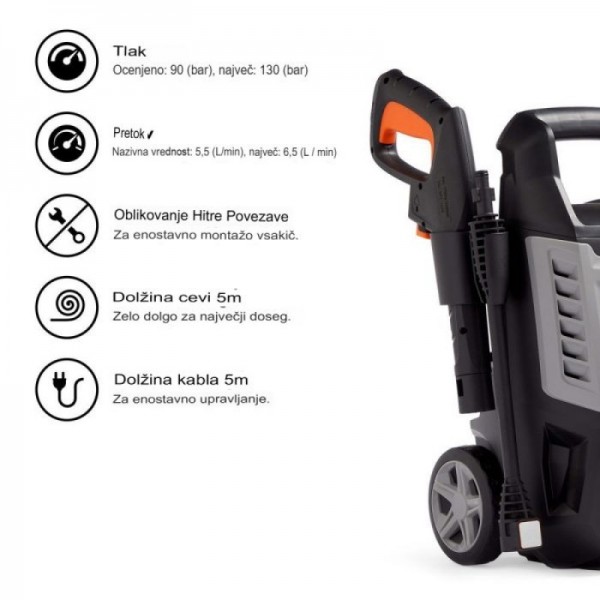 VonHaus Visokotlačni čistilec 1600W 3500263 VonHaus Visokotlačni čistilec 1600W 3500263