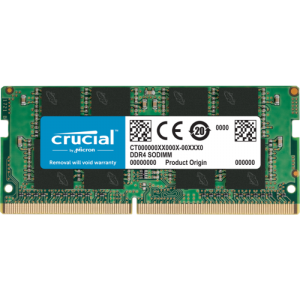 Crucial 32GB DDR4-3200 SODIMM PC4-25600 CL22, 1.2V