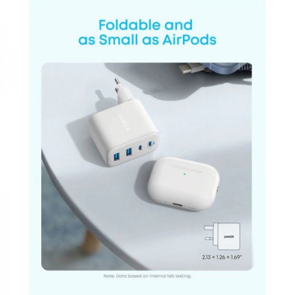 Anker Zolo 50W 4-portni polnilec, bel Anker Zolo 50W 4-portni polnilec, bel