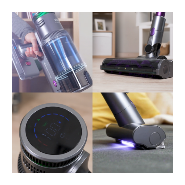 UFESA Pokončni sesalnik BLDC U7 Digital UV Light – 500 W