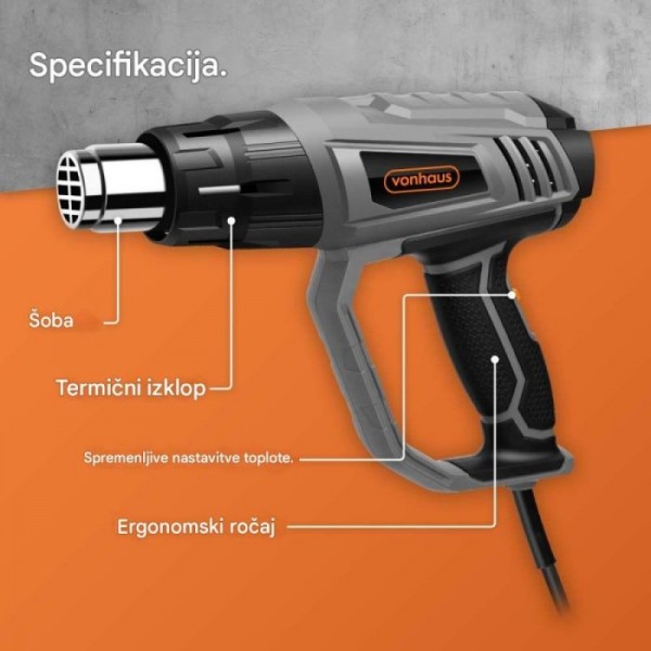 VonHaus toplotna pištola 2000W