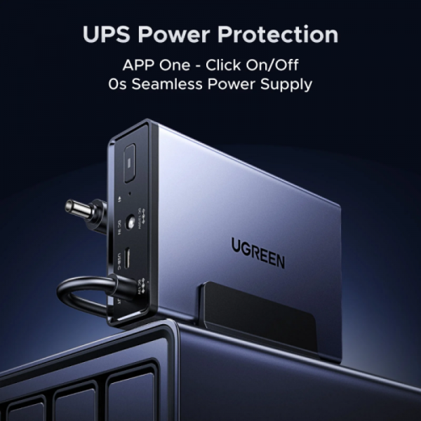 Ugreen NAS 120W DC brezprekinitveno napajanje