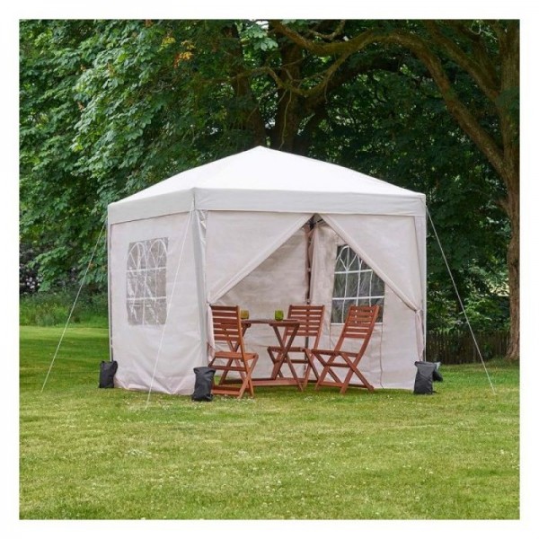 VonHaus Pop Up paviljon 2,5 x 2,5m Ivory