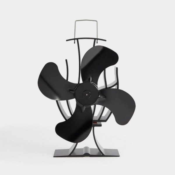 VonHaus ventilator za kamin 4 kraki in merilnik temperature