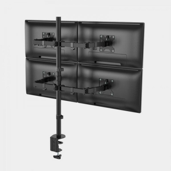 VonHaus namizni nosilec za 4 monitorje do 32 VonHaus namizni nosilec za 4 monitorje do 32