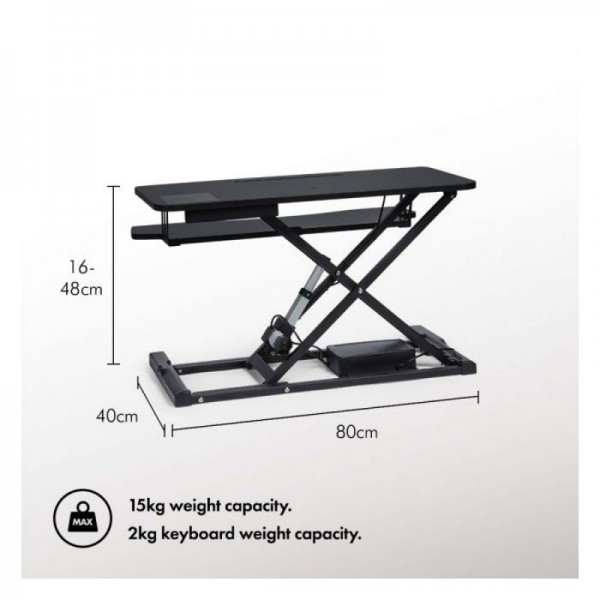 VonHaus električna Sit/Stand delovna platforma