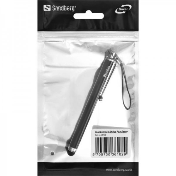 Sandberg Touchscreen Stylus Pen Saver pisalo za zaslone na dotik
