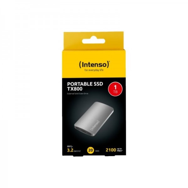 Intenso 2TB SSD TX800 USB 3.2 Gen2x2