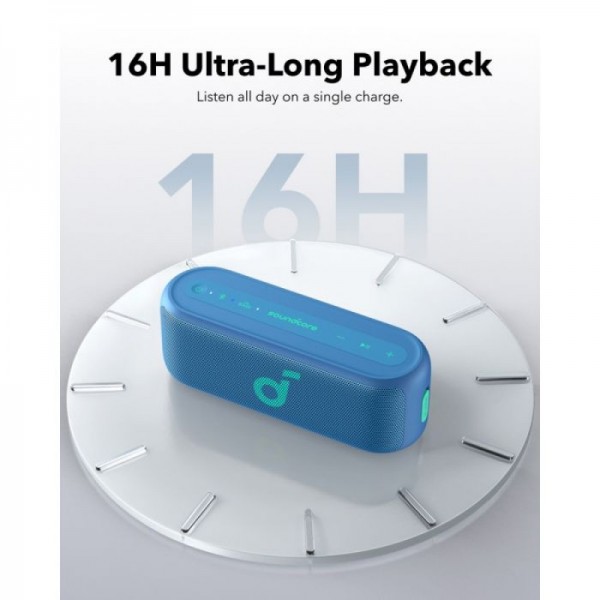 Anker Soundcore Select 2S prenosni Bluetooth zvočnik, moder
