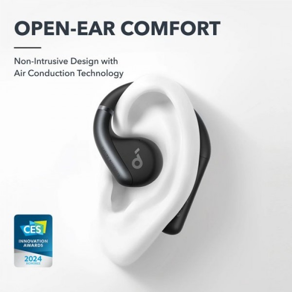 Anker Soundcore AeroFit brezžične slušalke, črne