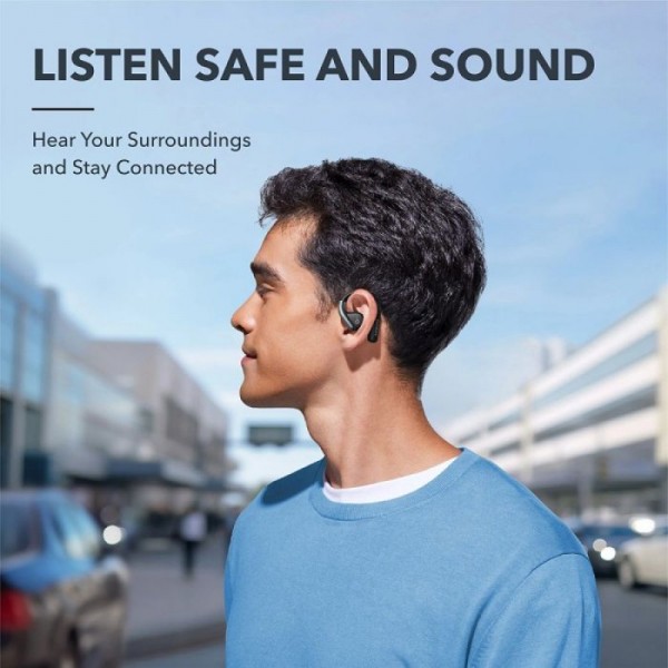 Anker Soundcore AeroFit brezžične slušalke, črne