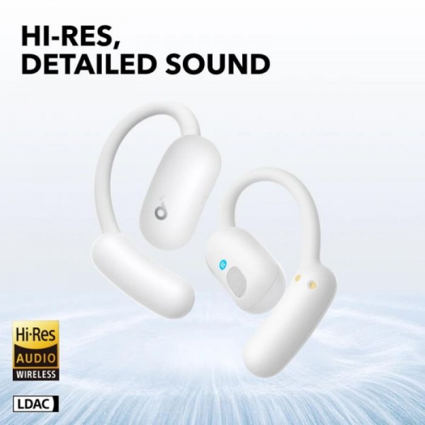 Anker Soundcore AeroFit 2 brezžične slušalke, bele