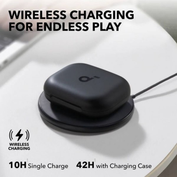 Anker Soundcore AeroFit 2 brezžične slušalke, črne