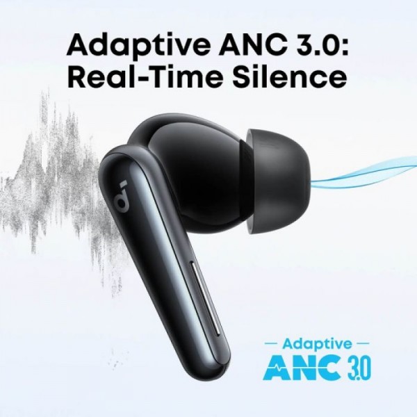 Anker Soundcore Liberty 5 brezžične slušalke, črne