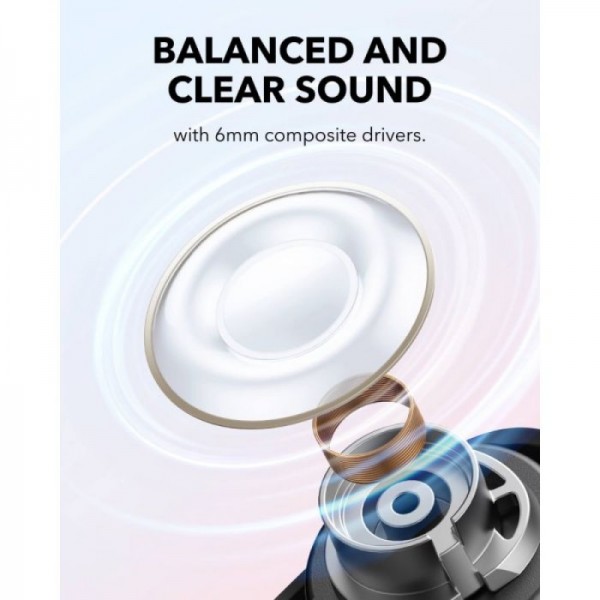 Anker Soundcore A30i brezžične slušalke, roza Anker Soundcore A30i brezžične slušalke, roza