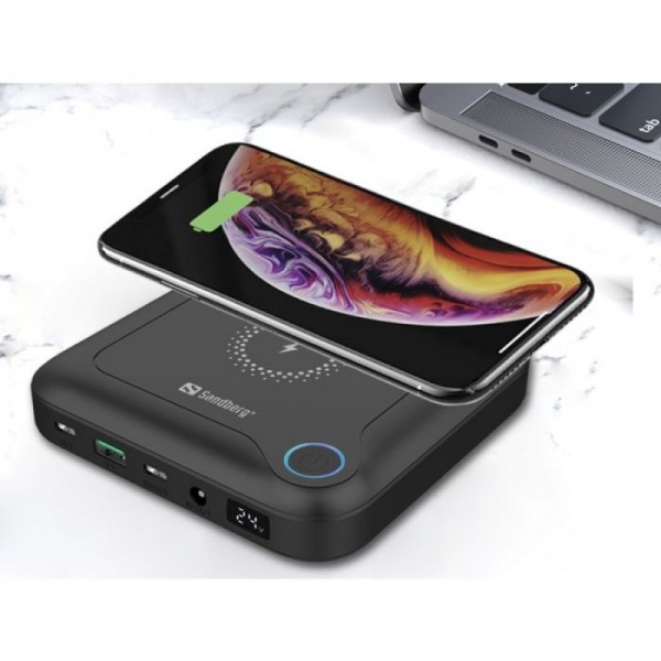 Sandberg All-in1 Laptop Powerbank 24000 mAh prenosna baterija