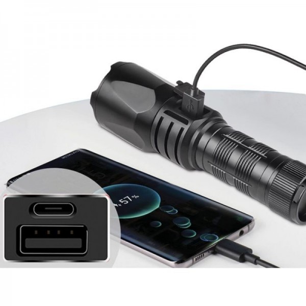 Sandberg Survivor Torch Powerbank 5000 svetilka s prenosno baterijo Sandberg Survivor Torch Powerbank 5000 svetilka s prenosno baterijo
