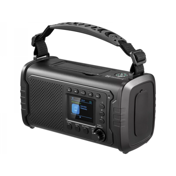 Sandberg Survivor DAB Radio All-in-1 20000 radijski sprejemnik za preživetje Sandberg Survivor DAB Radio All-in-1 20000 radijski sprejemnik za preživetje