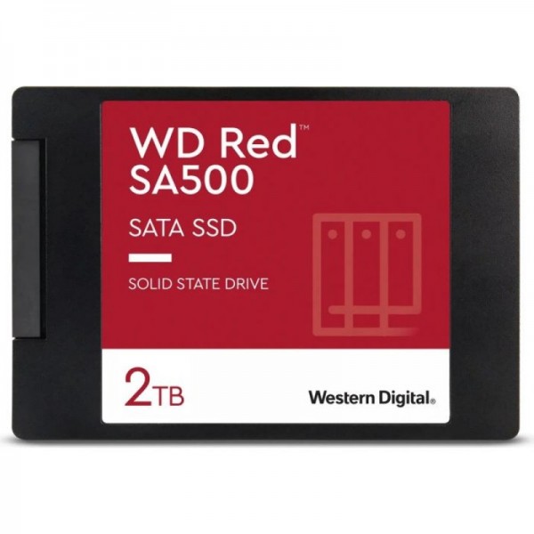 SanDisk 2TB WD Red SA500 2,5" SATA 6Gb/s SSD disk