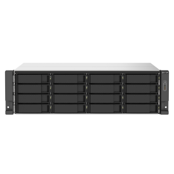 QNAP NAS strežnik za 16 diskov, 3U rack, 16GB rama, 2,5Gb mreža QNAP NAS strežnik za 16 diskov, 3U rack, 16GB rama, 2,5Gb mreža