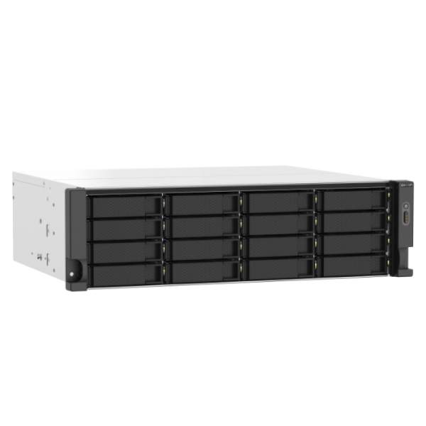 QNAP NAS strežnik za 16 diskov, 3U rack, 16GB rama, 2,5Gb mreža QNAP NAS strežnik za 16 diskov, 3U rack, 16GB rama, 2,5Gb mreža