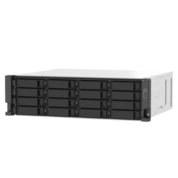 QNAP NAS strežnik za 16 diskov, 3U rack, 16GB rama, 2,5Gb mreža QNAP NAS strežnik za 16 diskov, 3U rack, 16GB rama, 2,5Gb mreža