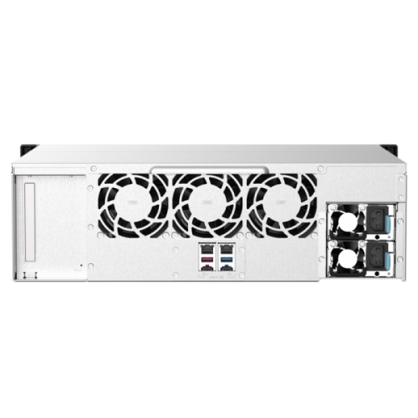 QNAP NAS strežnik za 16 diskov, 3U rack, 16GB rama, 2,5Gb mreža QNAP NAS strežnik za 16 diskov, 3U rack, 16GB rama, 2,5Gb mreža