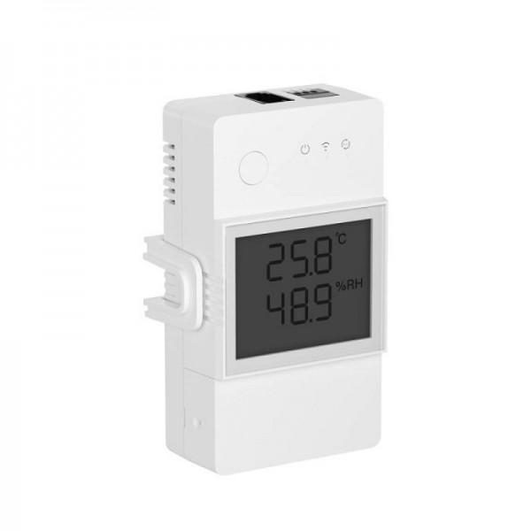 SONOFF pametno stikalo THR320D, senzor za temp. in vlažnost z LCD zaslonom, Alexa/Google Home/IFTTT,