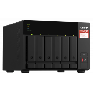 QNAP NAS strežnik za 6 diskov,  8GB ram, 2x 2.5GbE mrežo