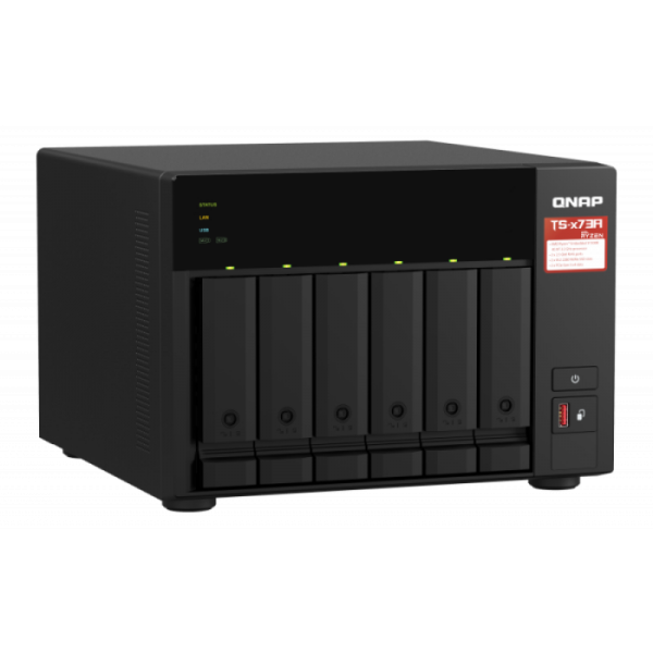 QNAP NAS strežnik za 6 diskov,  8GB ram, 2x 2.5GbE mrežo