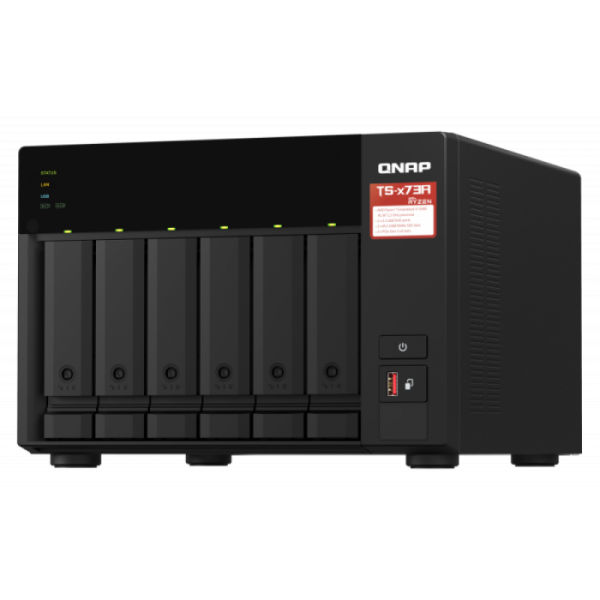 QNAP NAS strežnik za 6 diskov,  8GB ram, 2x 2.5GbE mrežo