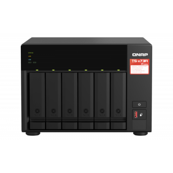 QNAP NAS strežnik za 6 diskov,  8GB ram, 2x 2.5GbE mrežo
