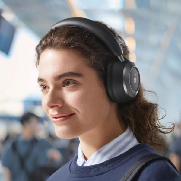 Anker Soundcore Space One Pro naglavne brezžične slušalke, bele