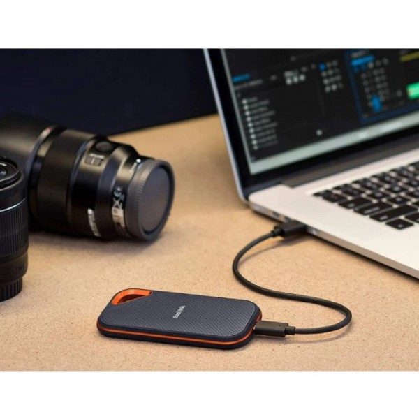 SanDisk 4TB Extreme PRO Portable SSD NVMe USB-C 3.2 robusten zunanji SSD disk