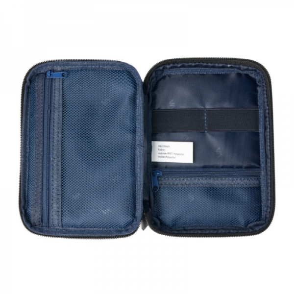 RivaCase črn ECO potovalni organizator 5631