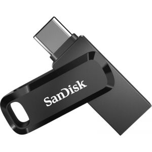SanDisk 256GB Ultra Dual Drive Go USB-C/A 3.2 USB ključ (črn)