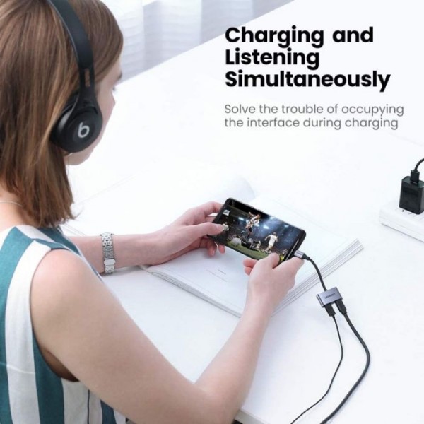 UGREEN USB-C v dvojni USB-C Adapter 2v1 - box