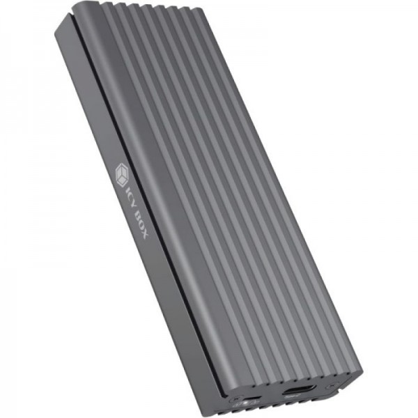IcyBox IB-1817M-C31 USB-C 3.1 ohišje za M.2 NVMe SSD ter zaščito pred pisanjem